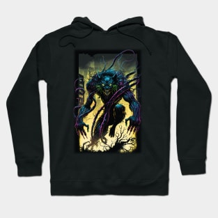 Displacer Beast D&D Monster Graffiti Hoodie